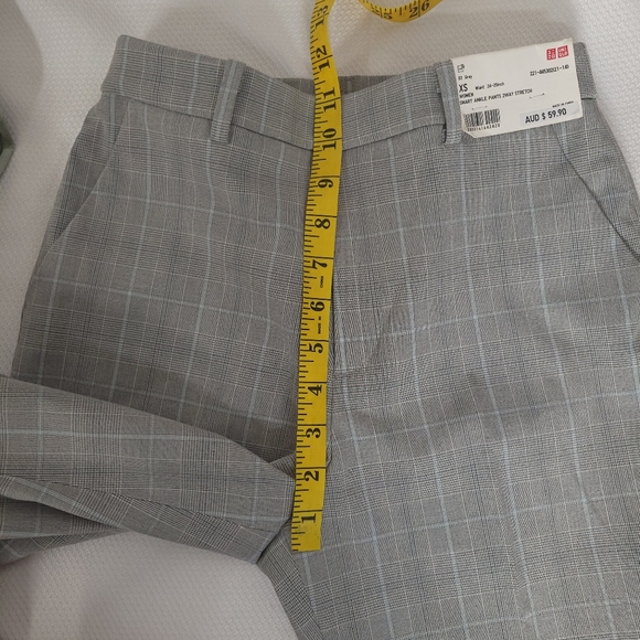 NWT UNIQLO women Smart Ankle Pants 2 way stretch. Size XS - Picture 10 of 15